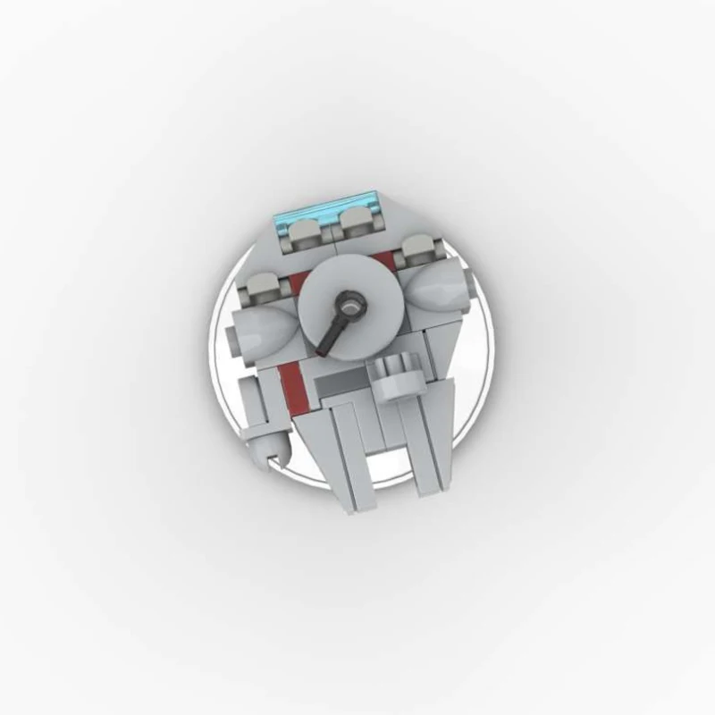 Planet Battle Warship MOC Building Blocks, Spaceship Model Toy for Boys & Girls, DIY Gift, Compatible with Major Brands