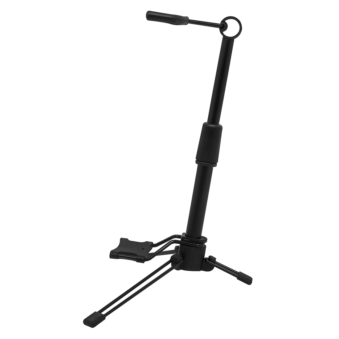 Universeller verstellbarer, geraffter Bodenständer, tragbarer, faltbarer digitaler Blasinstrumentenständer für Ukulele, Violine, Banjo, Saxophon – Detail 6