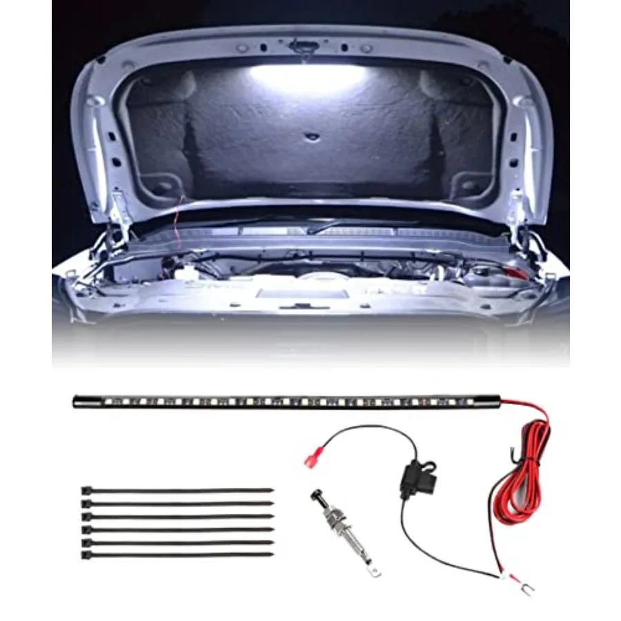 

В наличии: 12В водонепроницаемые рабочие инспекционные фонари для капота автомобиля, светодиодный комплект для осмотра под капотом, светодиодные ленты для осмотра двигателя.