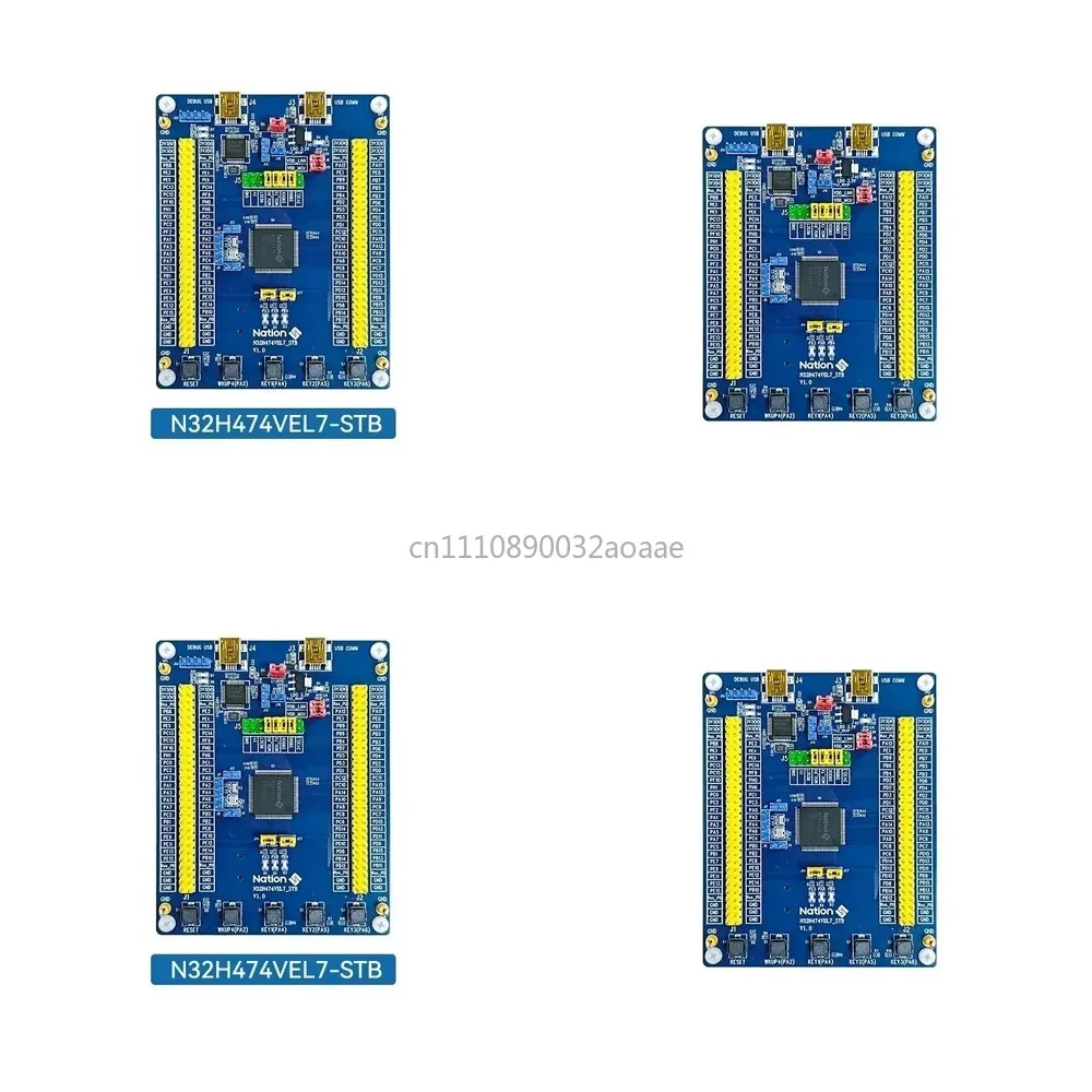 Placa de desarrollo N32H474, placa de evaluación N32H474VEL7, depuración en línea NS-LINK integrada