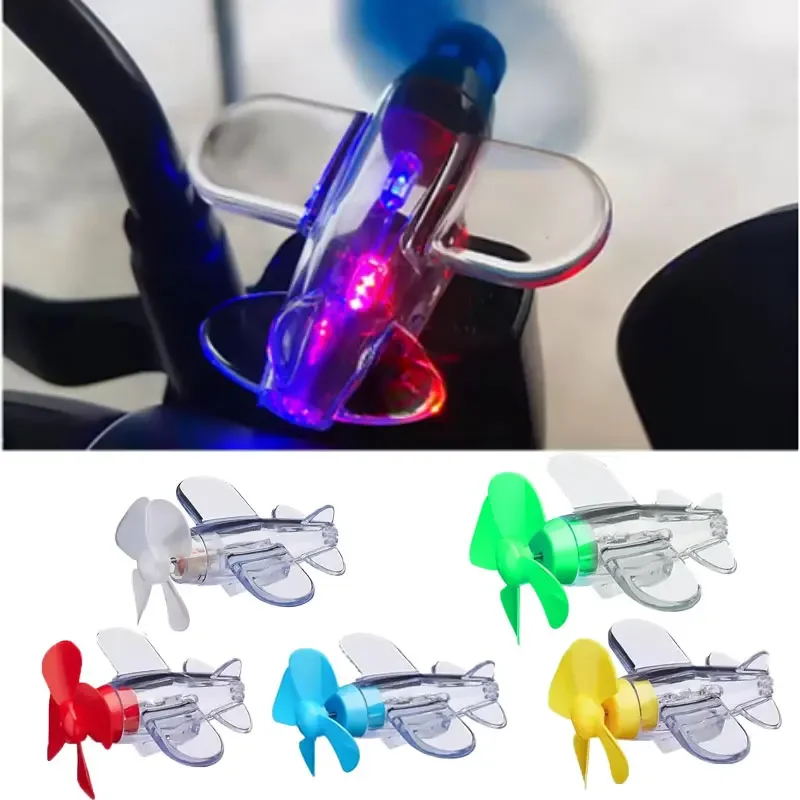 

Small Aircraft Wind Rotating Light-emitting New Arrival Car Motorcycle Bike Versatile Mini Auto Motorbike Interior Accessories
