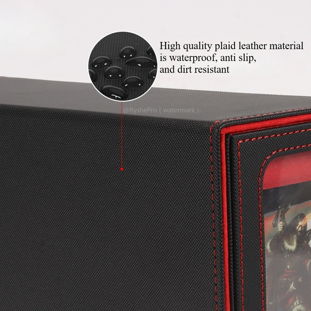 PU Leather Graded Card Case PSA Graded Card Storage Case Compatible with PSA Baseball Football Game Card Trading Card Holde