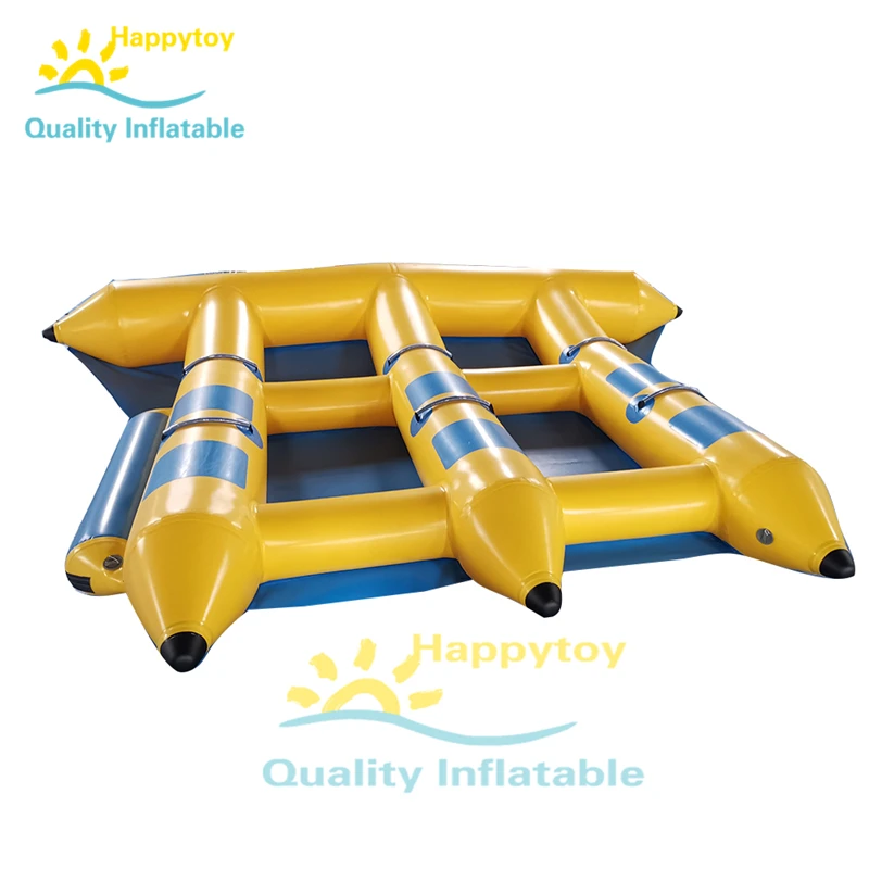 Guangzhou Inflatable Water Sport Flying Fish Towable /Inflatable Flyingfish Tube Banana Boat For Sale