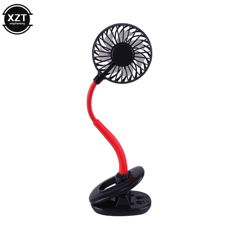 Bendable Cooling Fan Car Seat Clip Fan Usb Charging Small Fan Mute Desktop Fan Baby Stroller Summer Cooling Fans