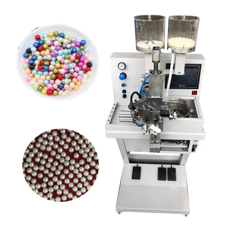 Hand Held Rhinestone and Pearl Setting Automatic Beading Machine