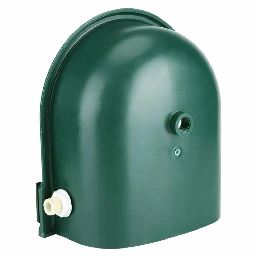 Bebedor automático de gado, cavalo, burro, cachorro, fonte de água, vaca, grande, plástico, dispensador de tigela de água com furo de drenagem