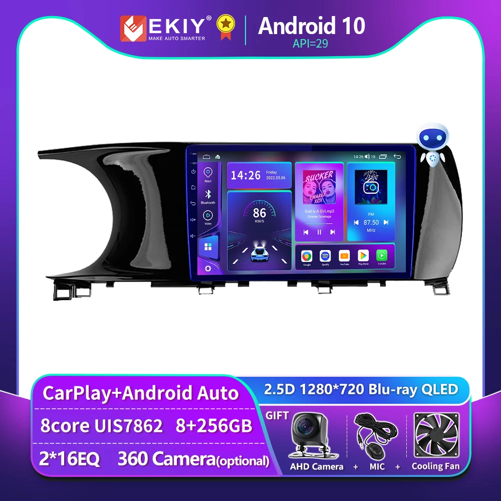 

EKIY T900 For Kia K5 3 III 2020 - 2021 Car Radio 2 Din Multimedia Video Player Wireless Carplay Android Auto GPS Navi Stereo DVD