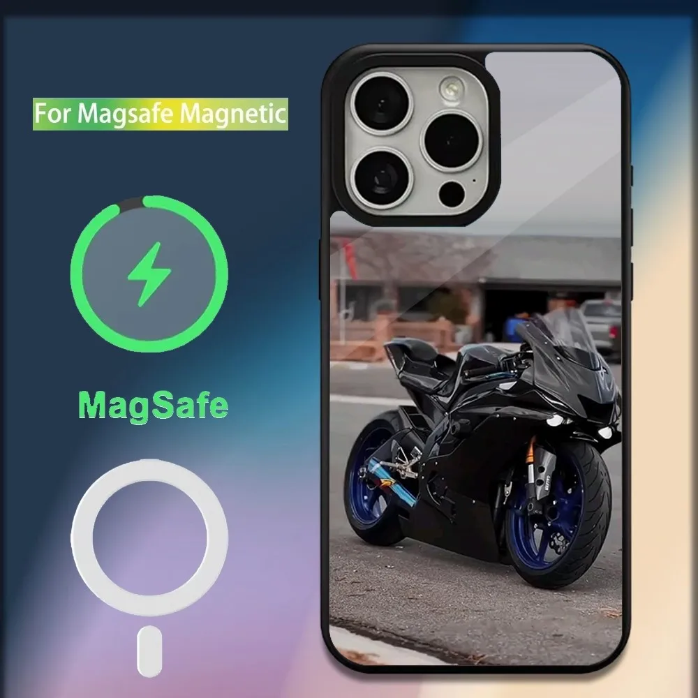 Bike Moto Y-Yamahaes-S Cool Phone Case For iPhone 16,15,14,13,12,11,Plus,Pro,Max,Mini Magsafe Magnetic Wireless Charging