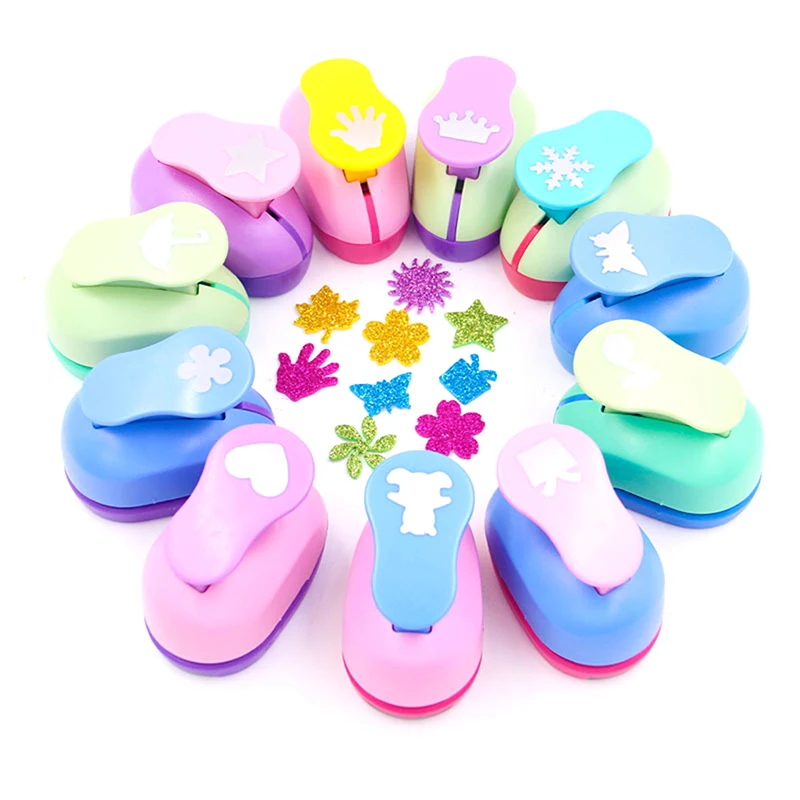 Labor-saving Embossing Machine Children's Kindergarten Handmade DIY Material Maker 2.3CM Pattern ABS Alloy Printer Art Materials