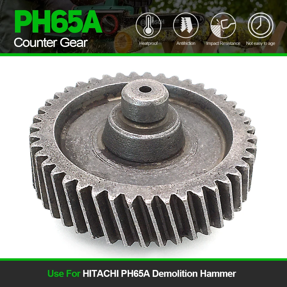 1PC Replace Counter Gear For HITACHI PH65A H65SC PH 65A H70SD H70SA H65SD2 H65SB2 956948 Demolition Hammer Accessories Fast Ship