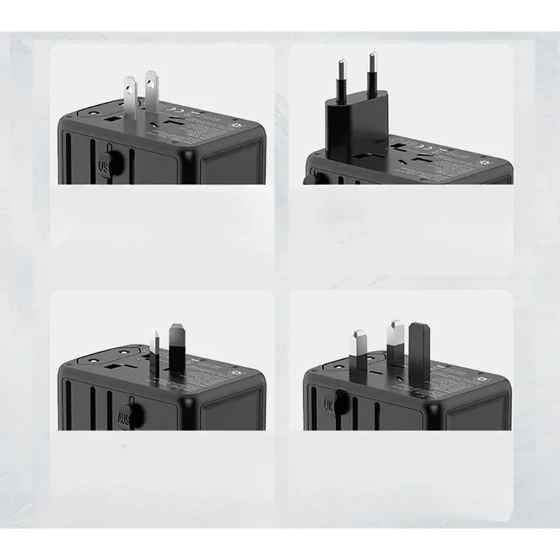 Soquete de viagem de plugue adaptador universal