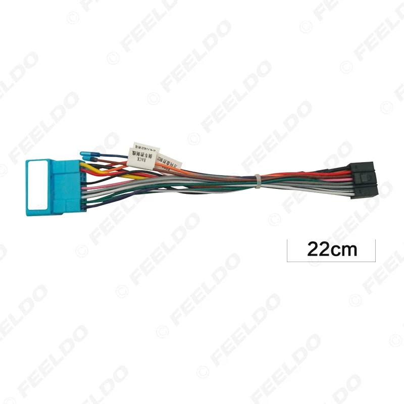 5Pcs 16pin CD/DVD Stereo Installation Wire Adapter Android Audio Wiring Harness for Chevrolet Orlando Cavalier Aftermarket