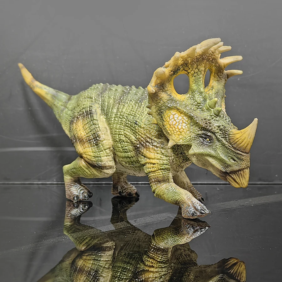 Children's simulation solid dinosaur model, Chinese ceratopsian, boys' birthday and New Year gifts