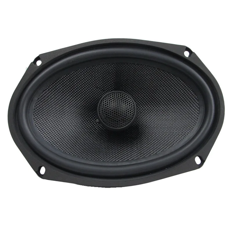 6*9 inch 4Ω/8Ω 64Hz-20KHz Factory Glass fiber cone+Rubber edge Iron frame Car Audio Full range Coaxial Speaker Rated Power 40W