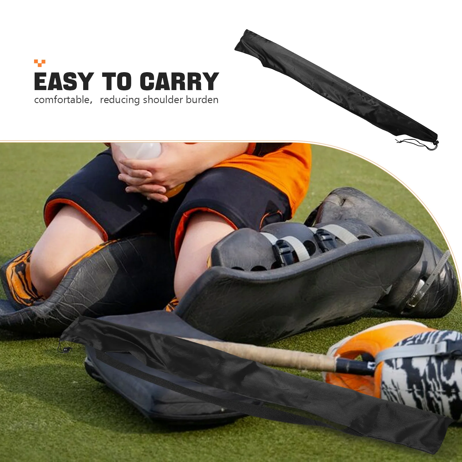 Honkbalknuppelhoes Oxford stoffen waterdichte hoes voor wandelstokken Vliegtuigreizen Softbal draagtas Lichtgewicht bescherming