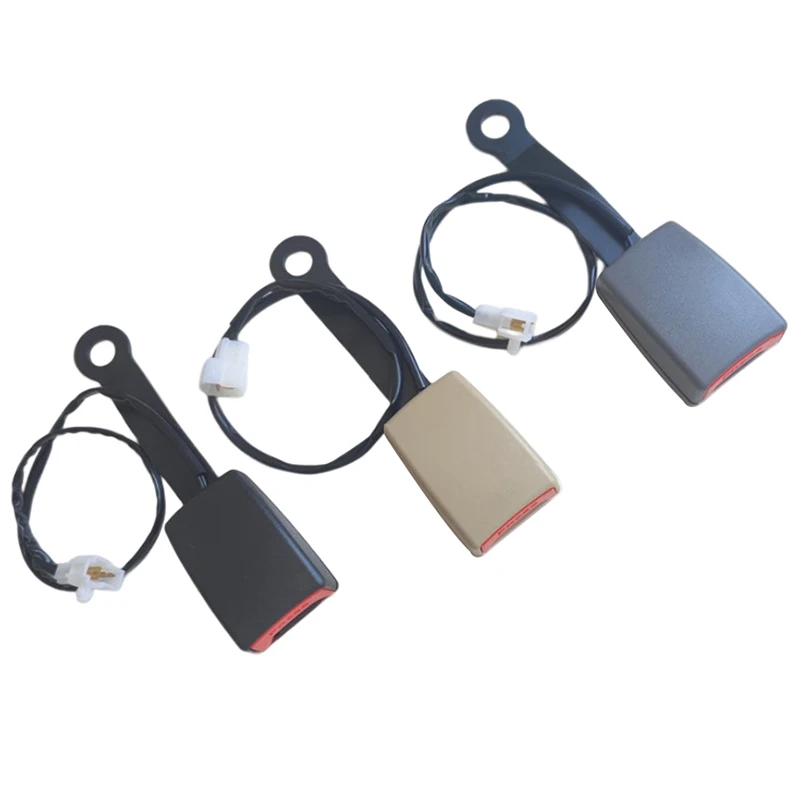 Cerradura Universal para cinturón de seguridad de coche, accesorio de 175mm con hebilla de cinturón de seguridad, Conector de enchufe, Camlock