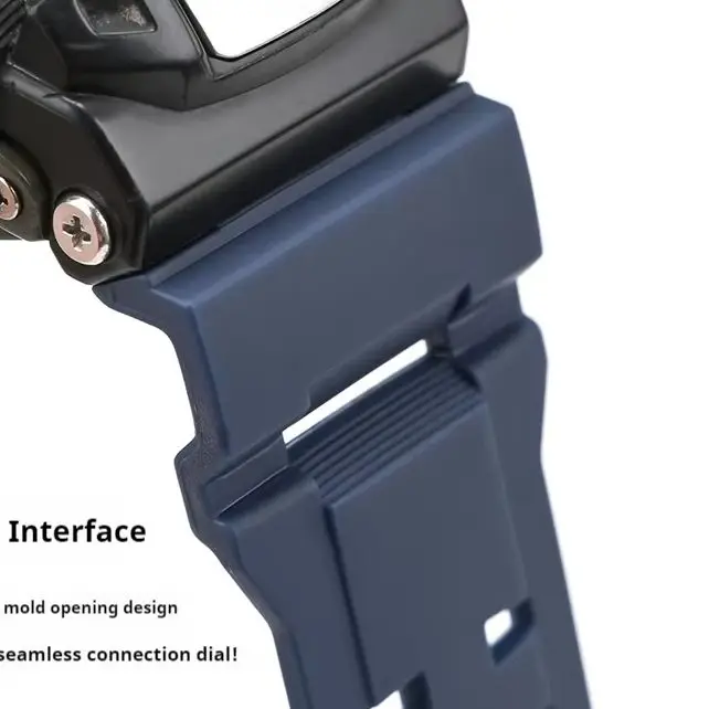 Resin Strap for Casio G-shock G-9200/9100 GW-9200/9101/9102/9110/9125 Men Sport Waterproof TPU Watch Band with Screws tools
