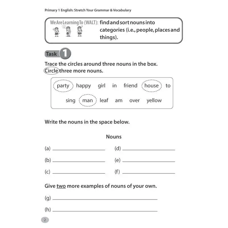 الابتدائية 1 الإنجليزية تمتد قواعدك المفردات CPD سنغافورة خدمات التعليم Pte Ltd 9789815135190 #3