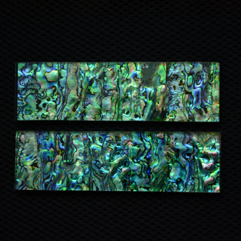 Imagem -03 - Acrílico Natural Abalone Shell Material Board Faca Edc Ferramentas Handle Escala Faça Você Mesmo Fazendo Peças Placa Patch Nova Zelândia Tamanhos