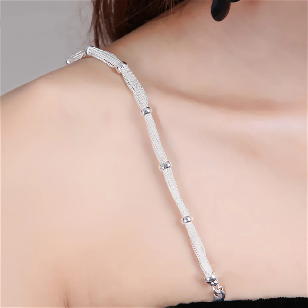 2024 Sexy Rhinestone Shoulder Straps Crystal Underwear Straps Metal Bra Straps Non-Slip Sexy Invisible Cool Women Bra Strap