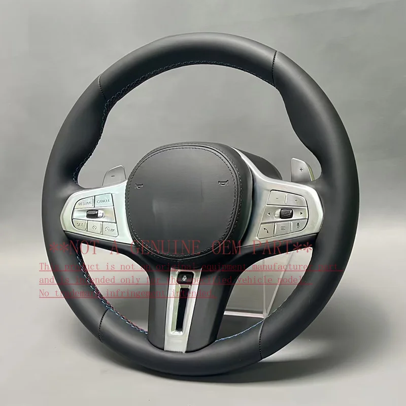 For BMW Steering Wheel Horn Cover Shell Decorative Heated  3 4 5 6 7 Series X3 X5 X6 G20 G28 G30