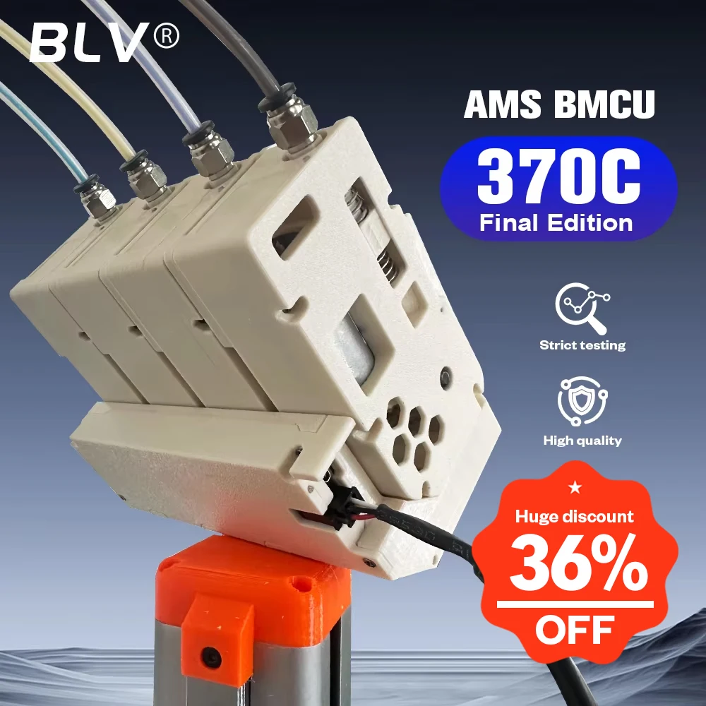 

BLV AMS BMCU 370X BMCU 370C Решения AMS MMU с открытым исходным кодом AMS lite 370 130 Поддержка BMCU370 Автоматическая заправка Ферма