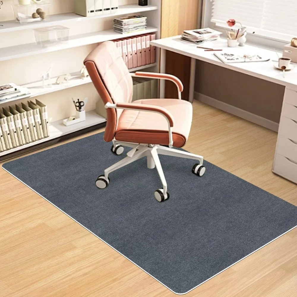 VIKAMA Büroteppich im skandinavischen Stil, schmutzabweisend, rollender Rollstuhl, Arbeitszimmer, Heimbüroteppich, verschleißfest