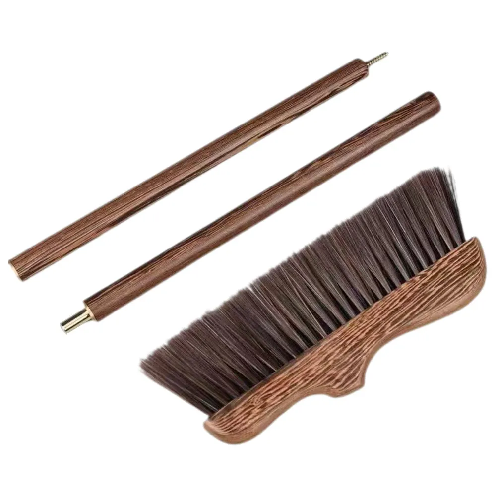 

Деревянная щетка с длинной ручкой и жесткой щетиной для уборки пола, террасы, сада, улицы, деревянная щетка для чистки.