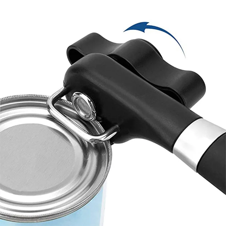 1PCS Manual Can Opener Stainless Steel Bottle Openers Professional Ergonomic Jars & Tin Opener for Cans Kitchen Tools