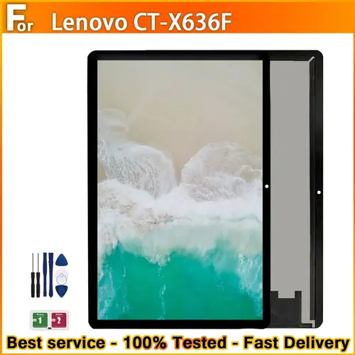 Pantalla LCD de 10,1 pulgadas para Lenovo Chromebook Duet CT-X636F x636, repuesto de pantalla táctil 100% probado + herramientas
