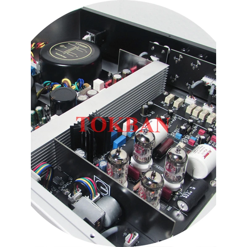 Tokban G250 Vacuum Tube Preamplifier Balanced XLR with Remote Control Class A Preamp Sound Warm HIFI Preamplifier Audio