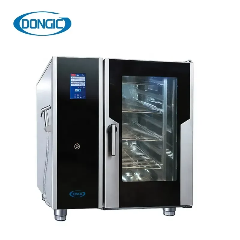 Probe Cooking Built-in Boiler Professional Food Kitchen Equipment 6 GN Pan Cooking Commercial Versatile Steam Convection Oven