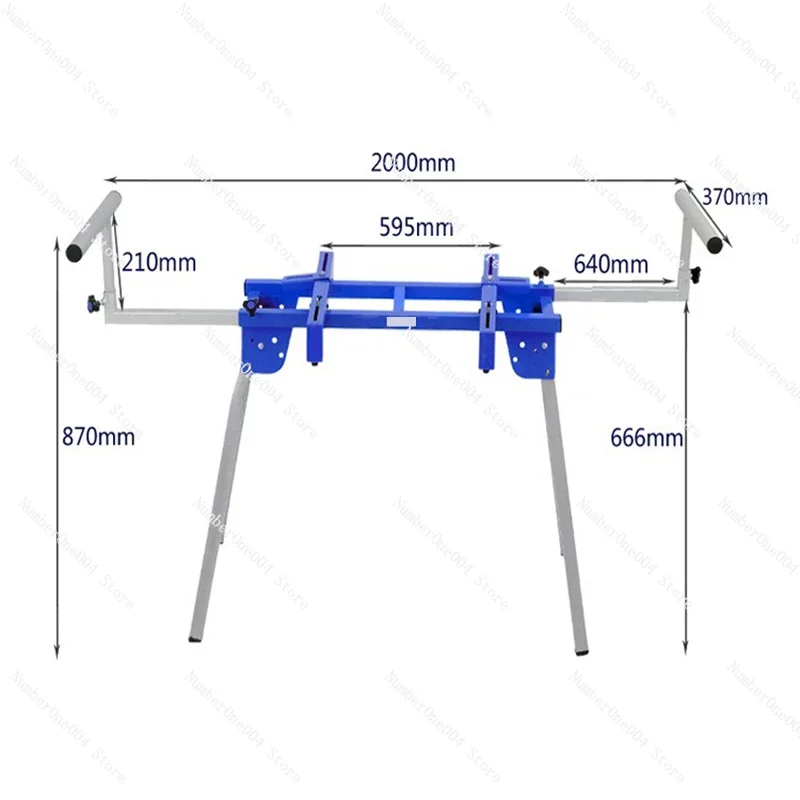 For Multifunctional miter saw stand, cutting machine stand, woodworking workbench foldable mobile portable stand