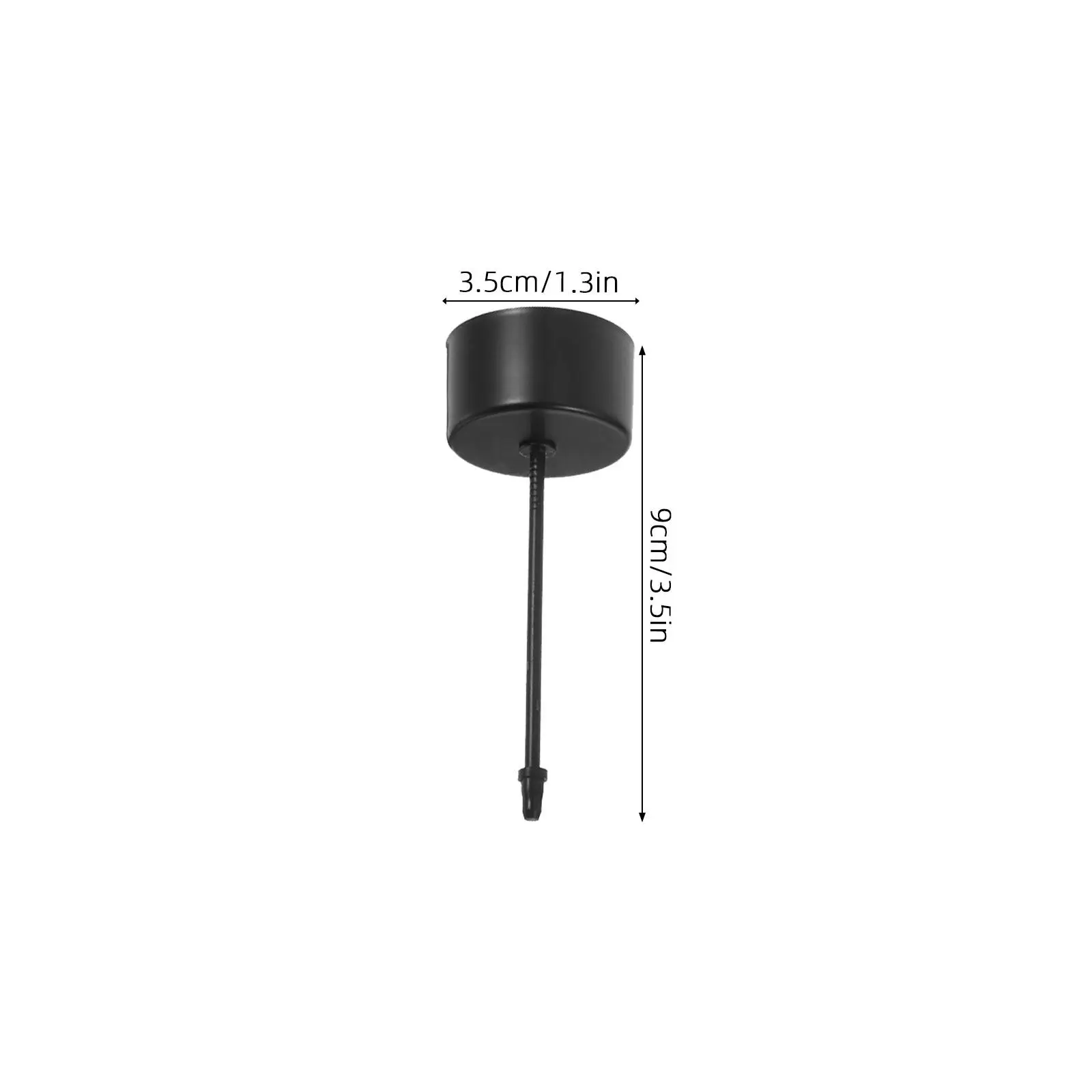 10Pcs Metal Pillar Holder with Spike Iron Base Heat Resistant Taper Candlestick Holder for Festive Wreath Table