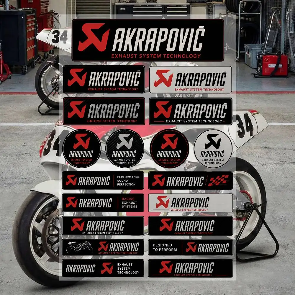 A-krA-PoviC- Aesthetic Graffiti Waterproof PVC Stickers for Car Motorcycle Skateboard Helmet Notebook
