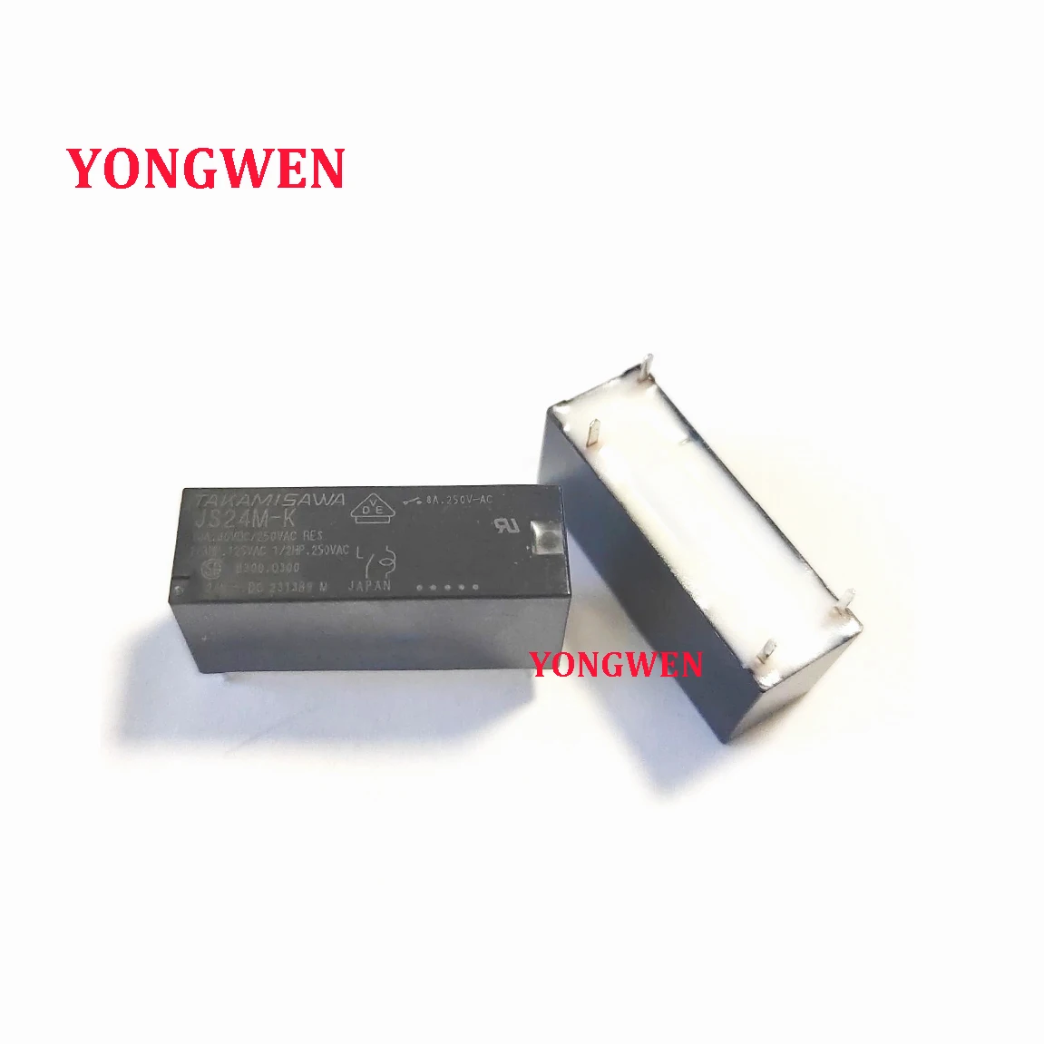 

NEW 24V relay JS24M-K 24V 24VDC JS24MK 24V 24VDC DIP4