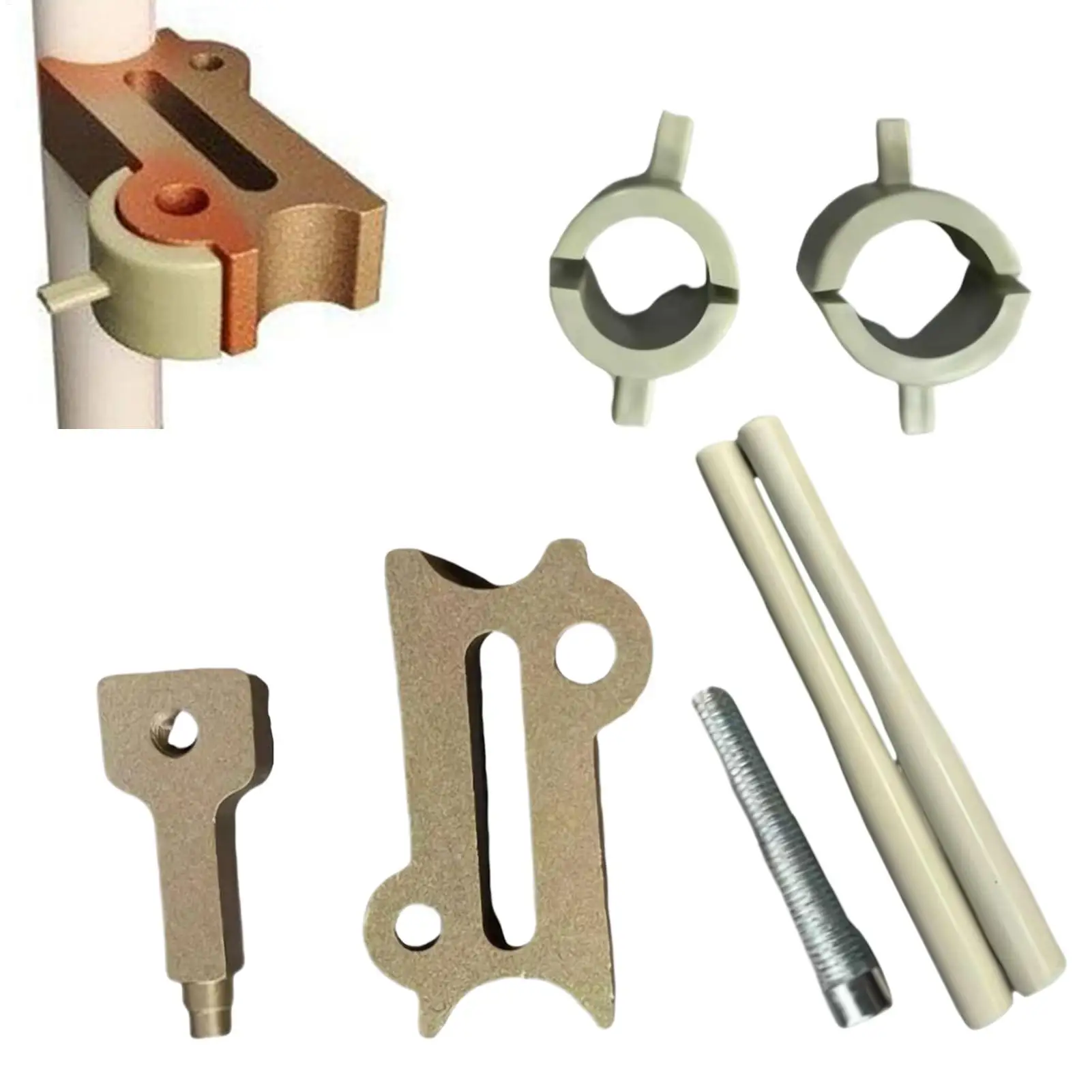

PVC Pipe Repair Plumbing Leak Stopper Set Weatherproof Heavy-Duty Fix Tool For Awning Automotive Sprinkler Plumbing Garden