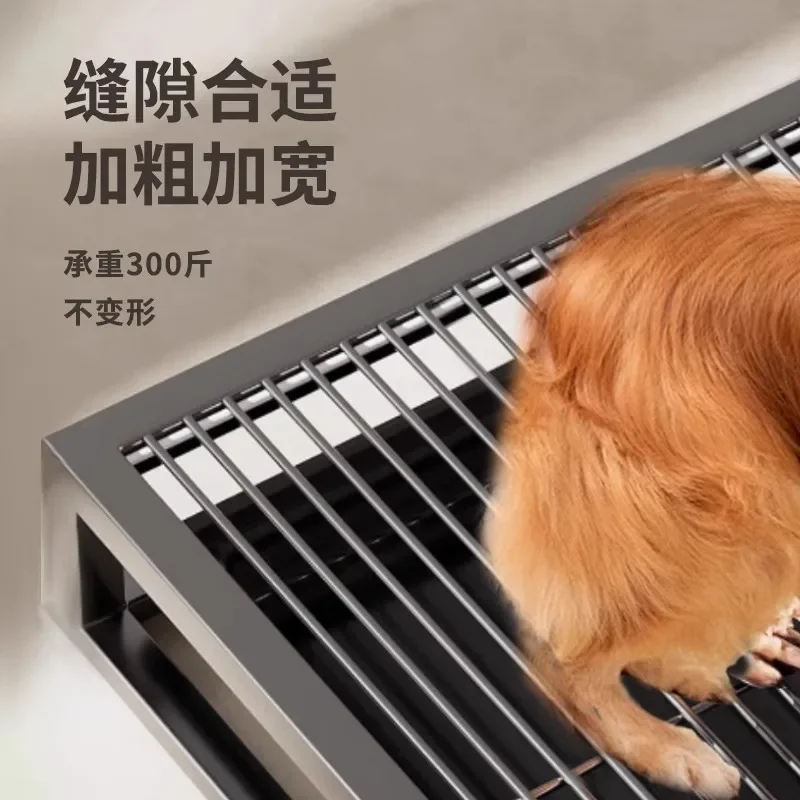 Dog toilet medium and large dog drawer type anti-stepping fecal urine anti-splashing fixed point toilet extra large