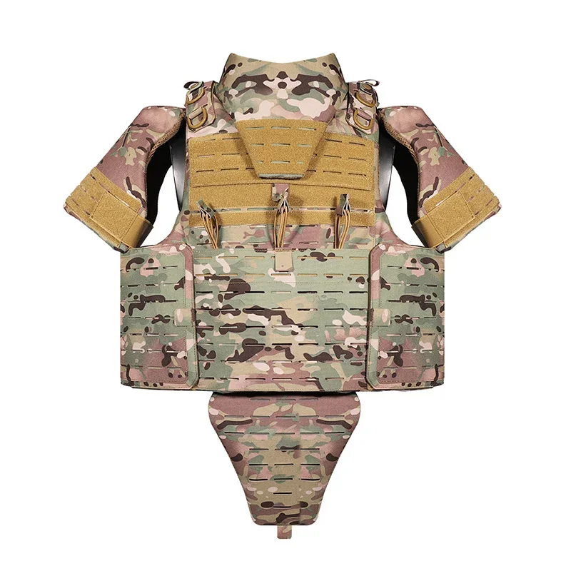 YAKEDA  full protective tactical breathable wear vest training CS vest outdoor camping equipment molle tactical vest resistant