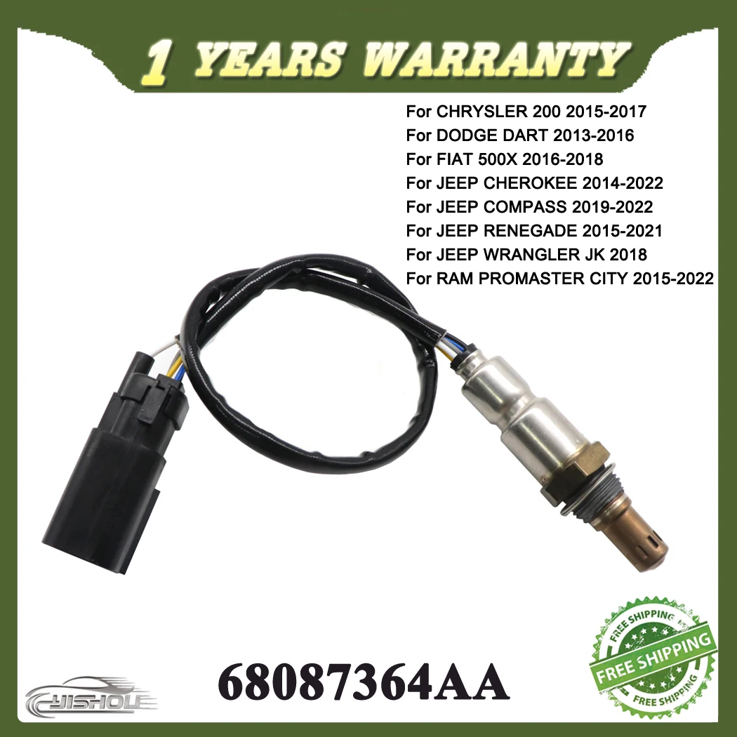

68087364AA новый автомобильный датчик соотношения воздуха и топлива, лямбда, датчик кислорода O2 для JEEP CHEROKEE COMPASS RENEGADE WRANGLER JK CHRYSLER 200