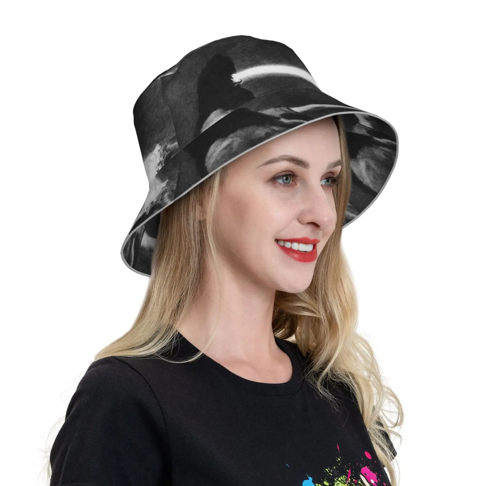 Hd-Hypnosis By Sascha ( 1904 ) High Definition Cap Diy Light Foldable Sunshade Fashion Fisherman Hat Sascha Death Symbolism