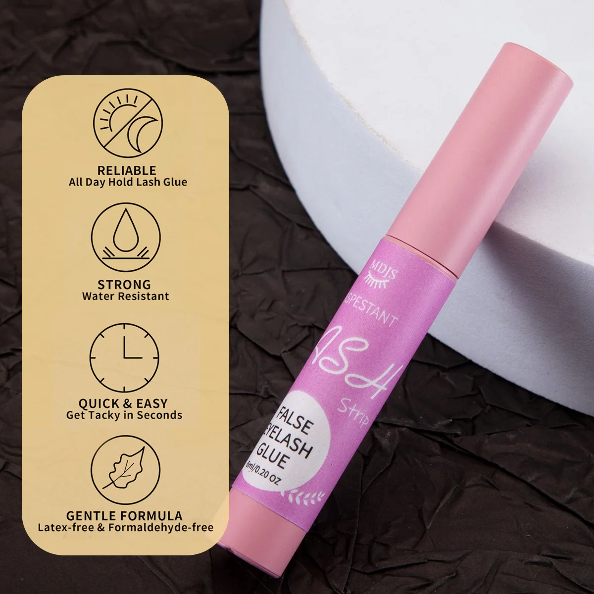 กาวติดขนตาปลอม กันน้ํา ทนทาน กาวแข็งแรง ไม่ระคายเคือง อ่อนโยน มองไม่เห็น กาวแห้งเร็ว