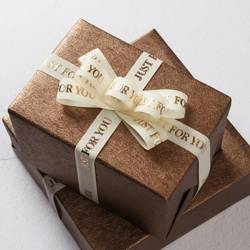 10 Yards/Roll JUST FOR YOU Collection High Quality Gift Packaging Handmade Material Bow Decorative Ribbon Morandi Colors