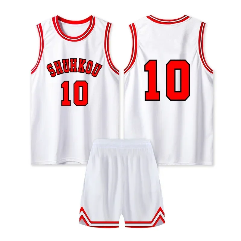 Anime Slam Dunk Sakura AGI Hanamichi Rukawa Kaede Akagi takori Ryota seems cosplay costume basketball clothes Jersey