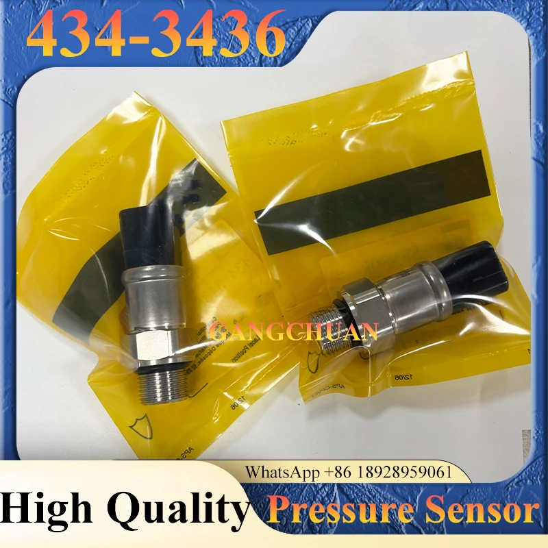 

434-3436 4343436 Переключатель датчика давления для экскаватора Caterpilar E320D E323D Датчик давления гидравлического насоса
