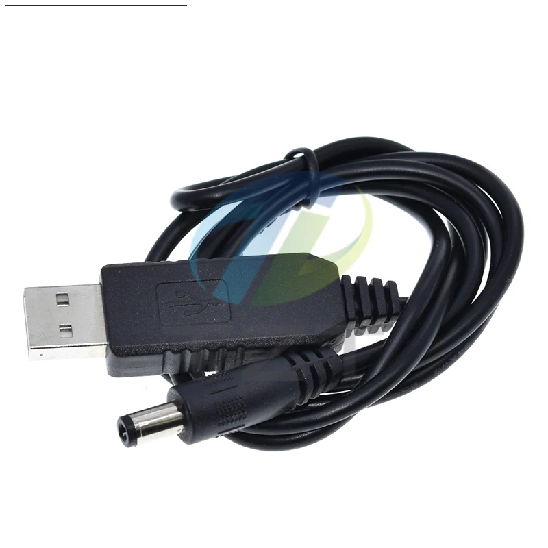 USB Power Boost Line DC 5V to DC 9V / 12V Step UP Module USB Converter Adapter Router Cable 2.1x5.5mm Plug 1M