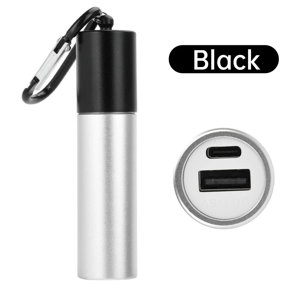 5V 2A 18650/21700 USB Type-C Battery Charger Case DIY Power Bank Box For Phone Electronic Charging Not Including Batteries
