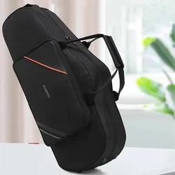 Lightweight Waterproof E-flat Alto Saxophone Bag Hard Shell Backpack Shoulder Case Anti-Fall Music Instrument Protection