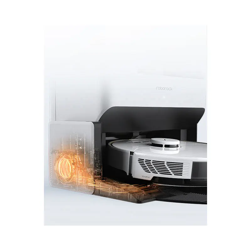 Roborock original vazio lavagem preenchimento doca secador módulo, ajuste do tempo de secagem, secagem inteligente, para s7 maxv ultra/s7 pro ultra