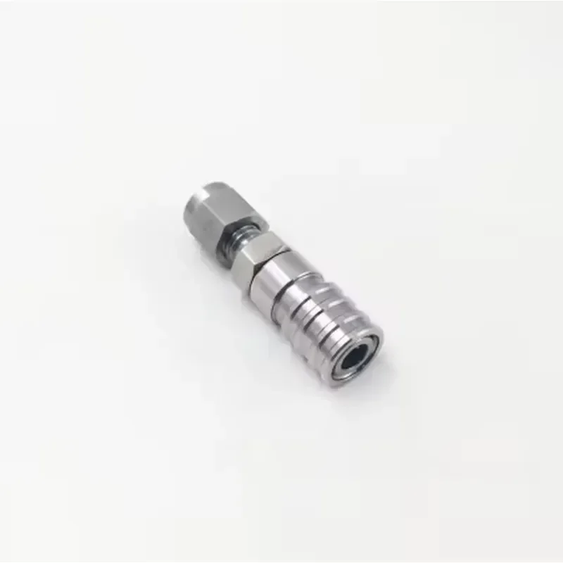 316 Stainless Steel Micro Ferrule Female Quick Coupling Interoperable 10mm Forged Hexagon Head Polished for Oil Pipe Fittings